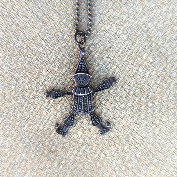 Vintage Other - Jester Cirque Charm Necklace Vintage Kids